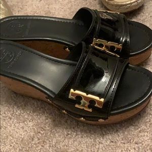 Gently used Tory Burch wedges.